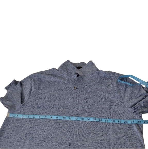 Nike Men's Blue Comfort Fit Short Sleeve Athletic Golf Polo Shirt Sz L - Picture 12 of 13